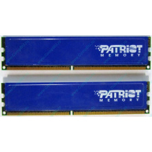 Память 1Gb (2x512Mb) DDR2 Patriot PSD251253381H pc4200 533MHz (Ульяновск)