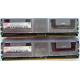 Серверная память 1024Mb (1Gb) DDR2 ECC FB Hynix PC2-5300F (Ульяновск)